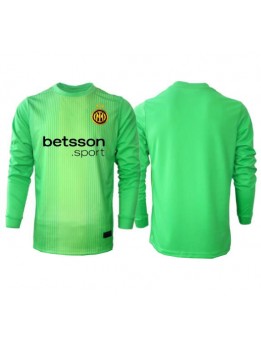 Muži Futbalové oblečenie Inter Milan Brankarsky 2025-26 Dlhy Rukáv - Tretina Muži Futbalové oblečenie Inter Milan Brankarsky 2025-26 Dlhy Rukáv - Tretina